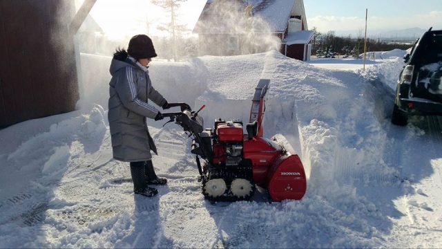 家庭用除雪機械